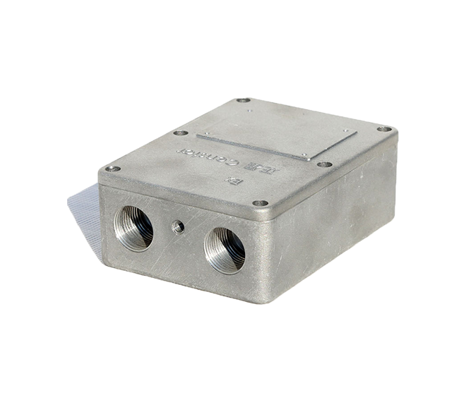 Four-hole explosion-proof junction box